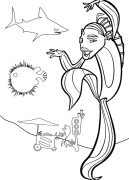 Підводна братва Онлайн -забарвлення